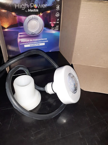Pack Fuente+ 3 Luces Medus Rgb Para Piscinas - Imagen 2