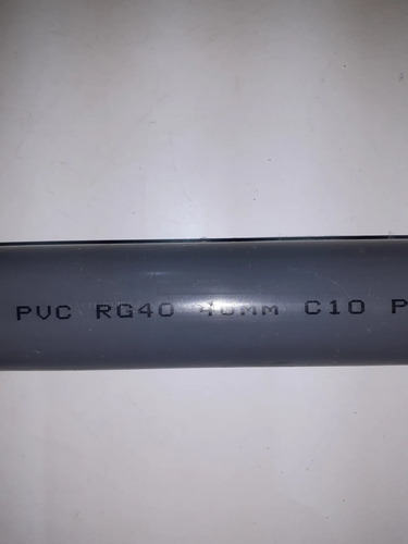 Caño Pvc Soldable 40 Mm C.10 De 4 Mts - Imagen 4